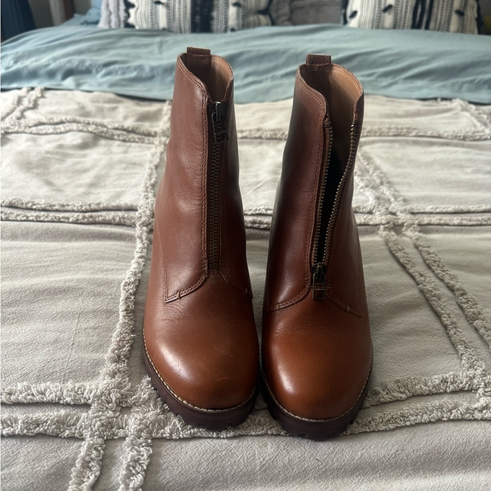 Madewell Alyce zippered ankle boots